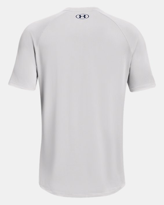 Men's UA Tech™ 2.0 Boxed Logo Short Sleeve in Gray image number 5